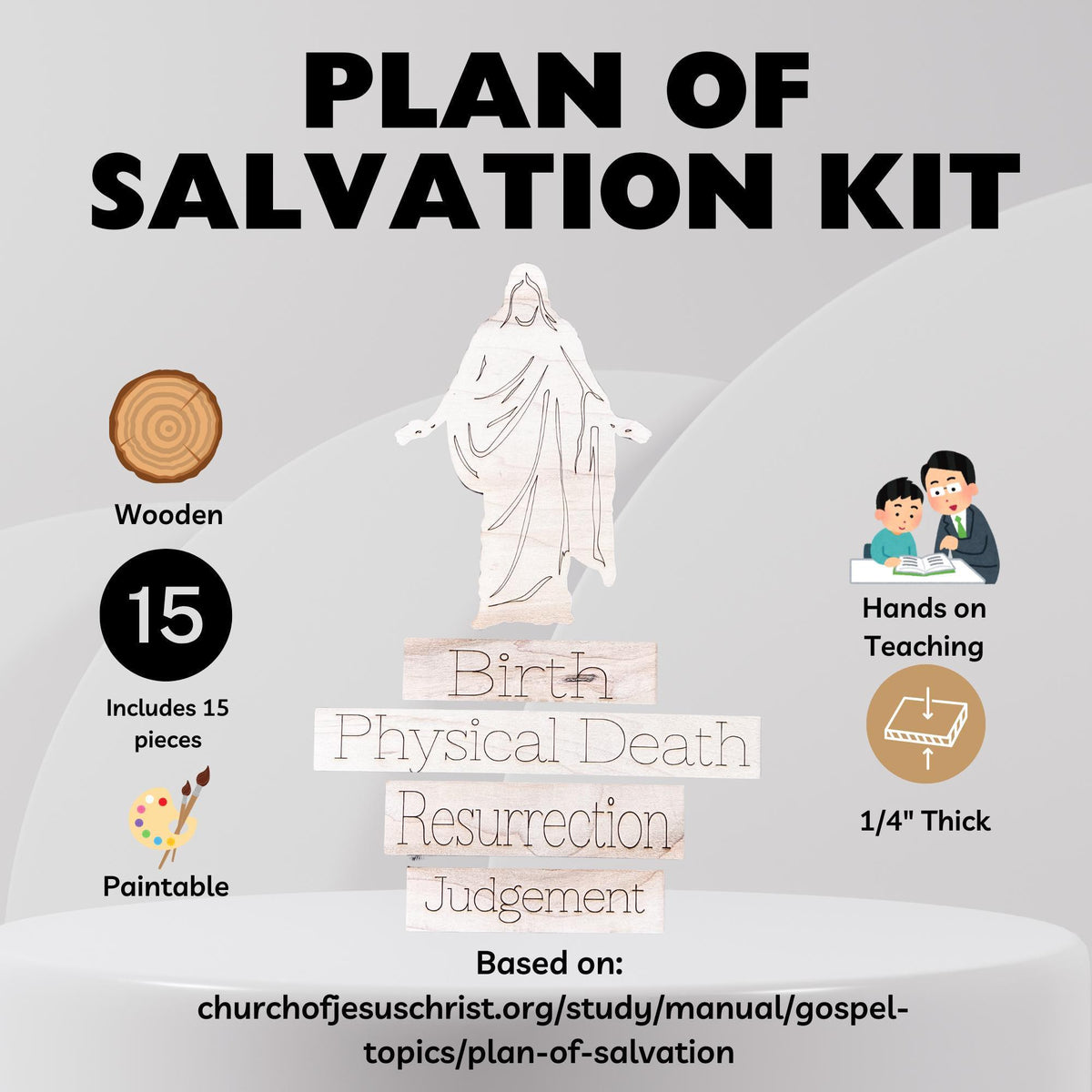 French Plan of Salvation Teaching Aid