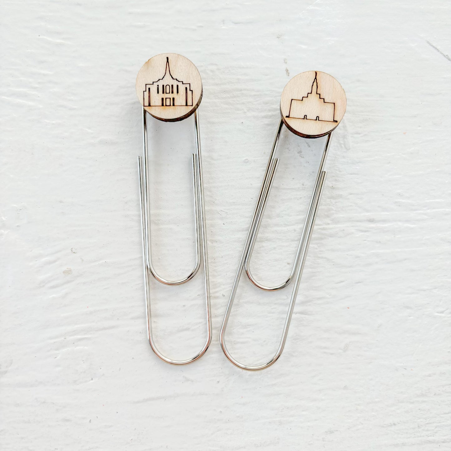 LDS Temple Paperclip Bookmark