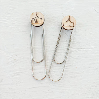 LDS Temple Paperclip Bookmark