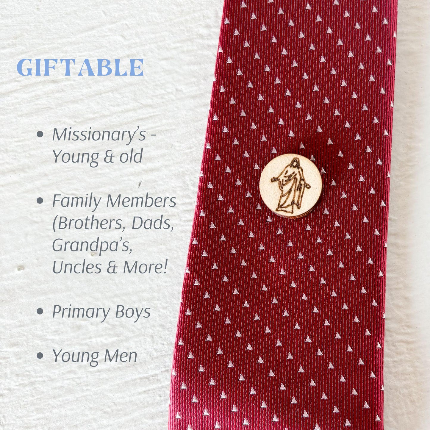 Church Lapel Pin | Customize Your Design LDS Jewelry Men Tie Pin