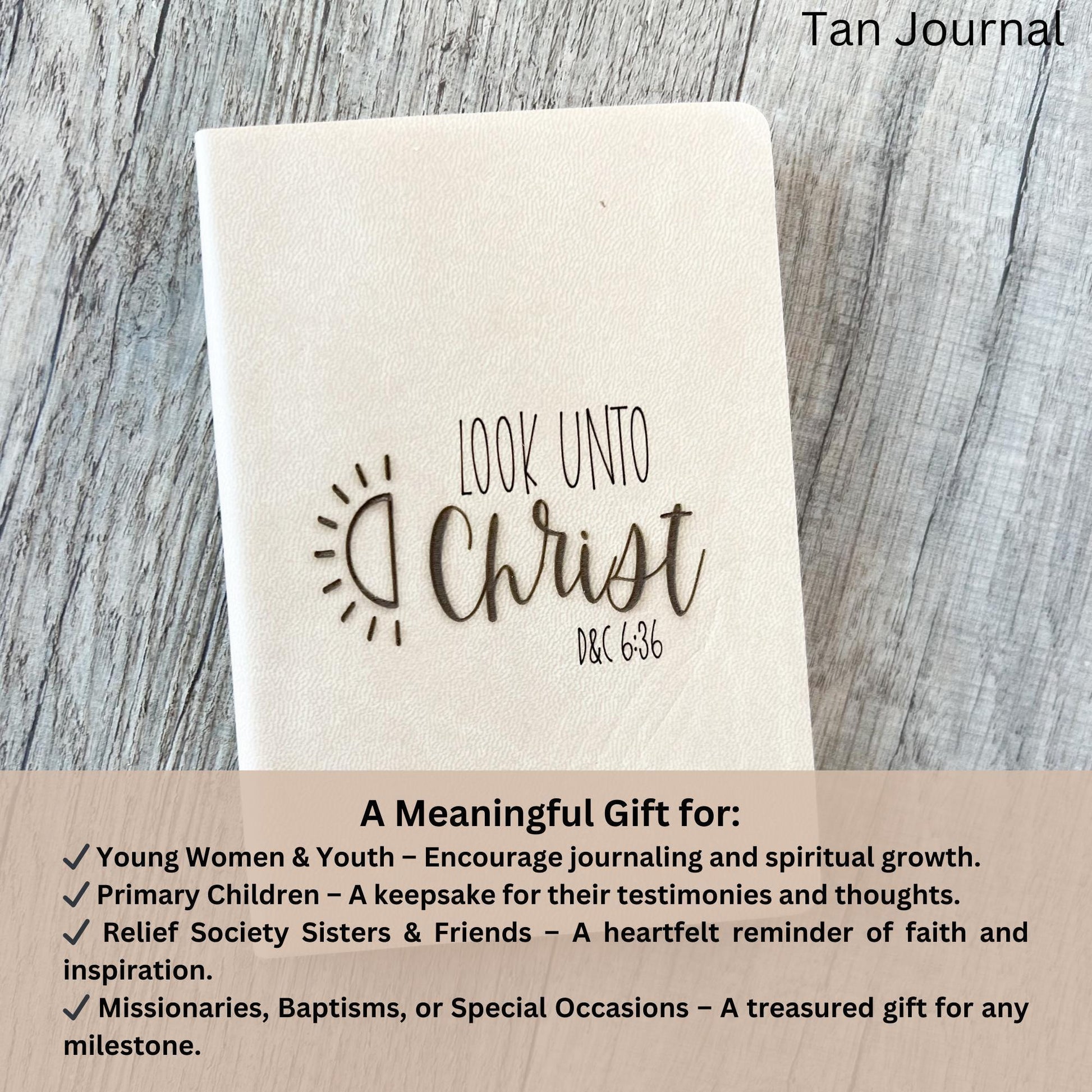 LDS Quote Journal Bulk Engraved Book