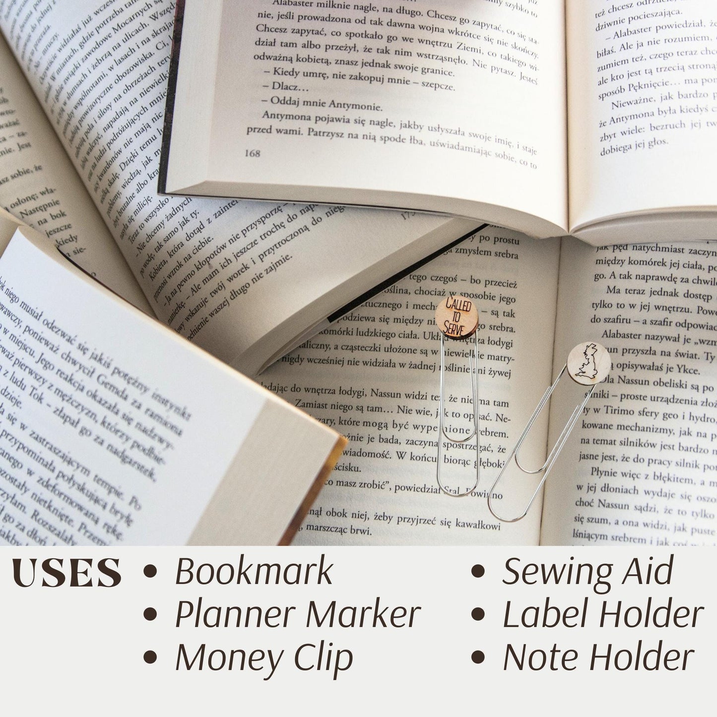 Hear Him Paperclip Bookmark