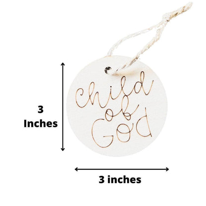 I am a Child of God LDS Tree Ornament