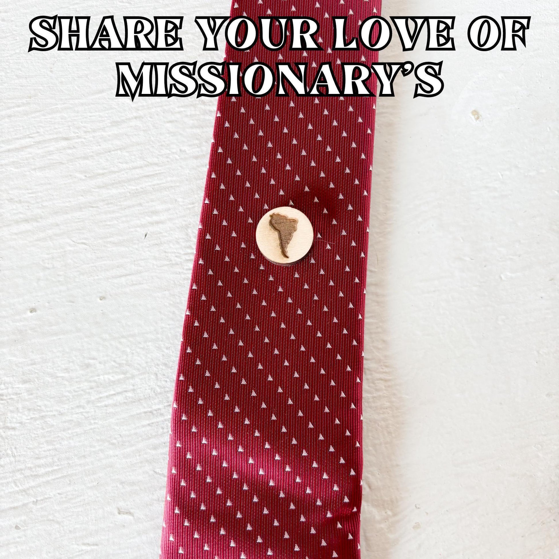 Engraved LDS Boys Tie Tacks