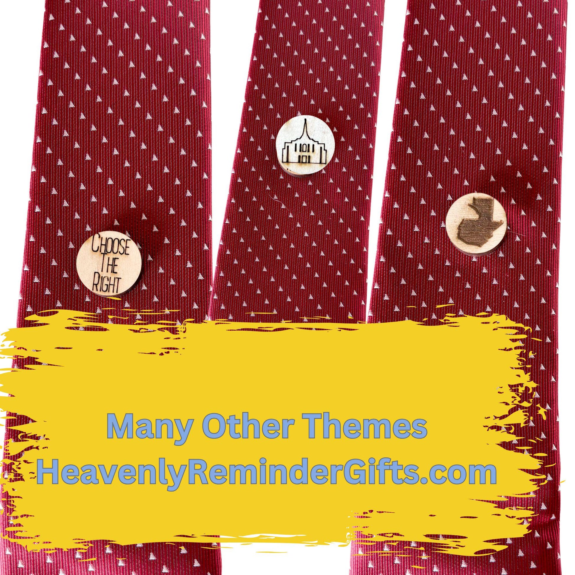 Missionary Theme Christus Tie Tack