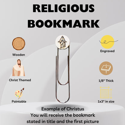LDS Temple Paperclip Bookmark