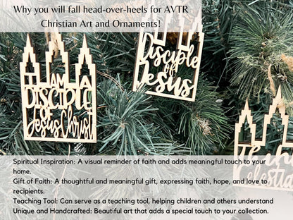 Disciple of Jesus Christ Temple Ornament