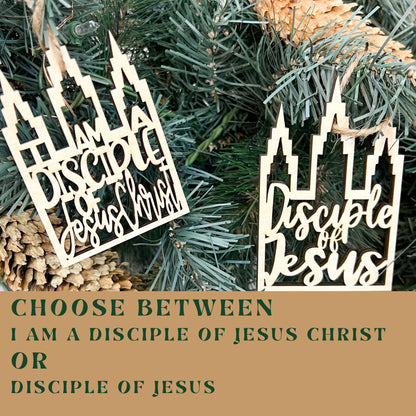 Disciple of Jesus Christ Temple Ornament