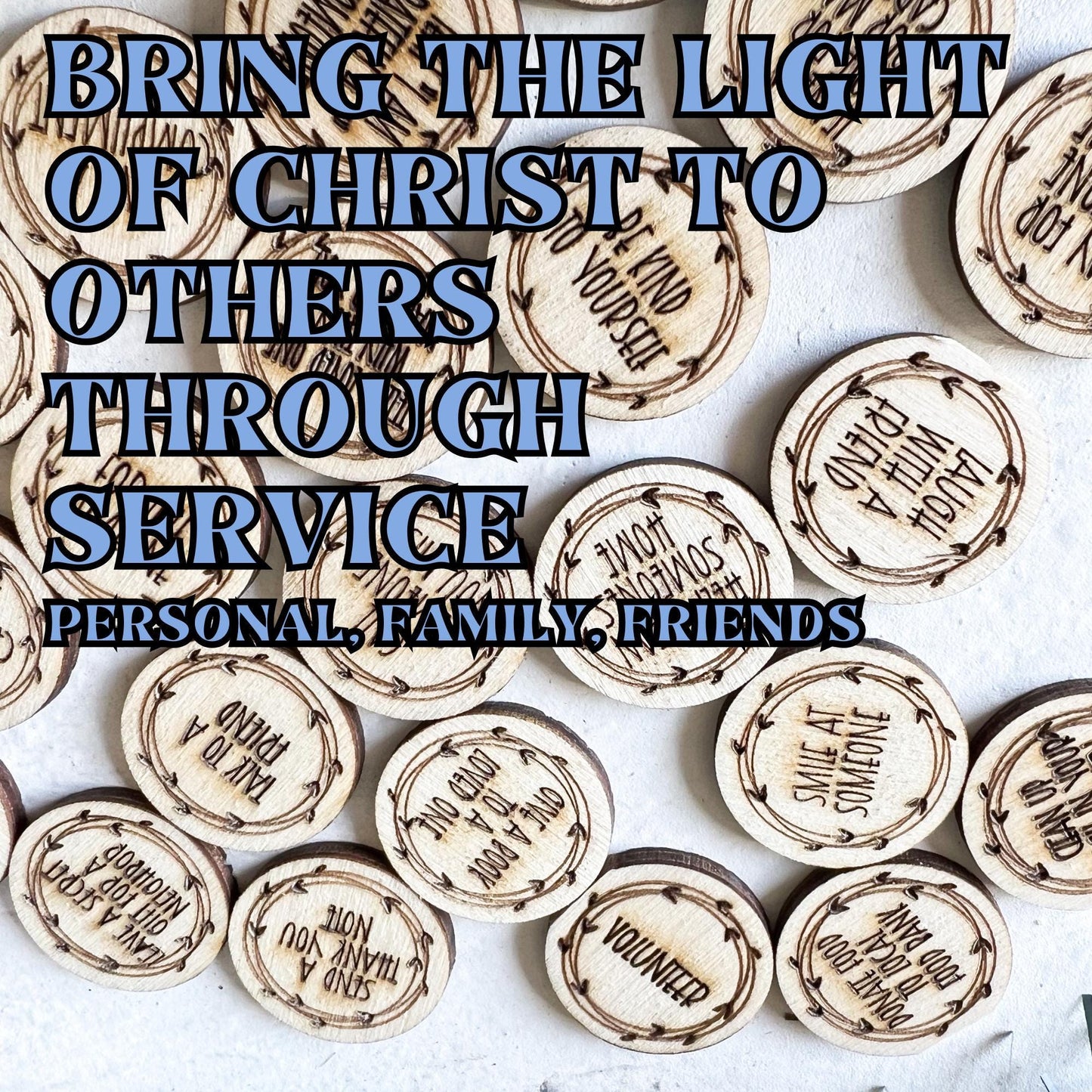 Light the World Service Coins Set: 25 Pieces