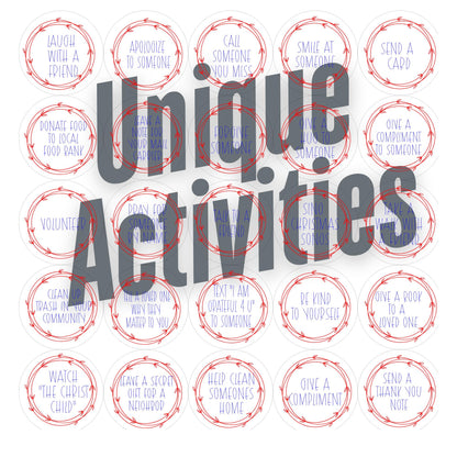 Light the World Service Coins Set: 25 Pieces