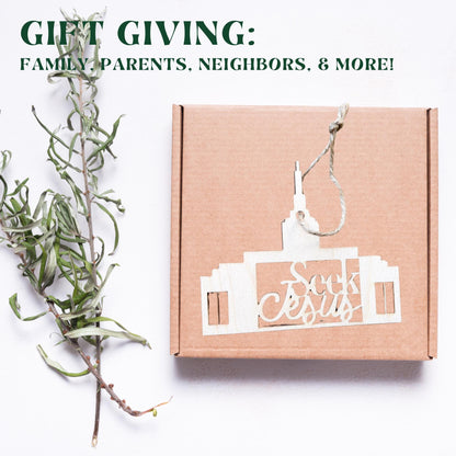 Seek Jesus Ornament: Seek Christ Optional