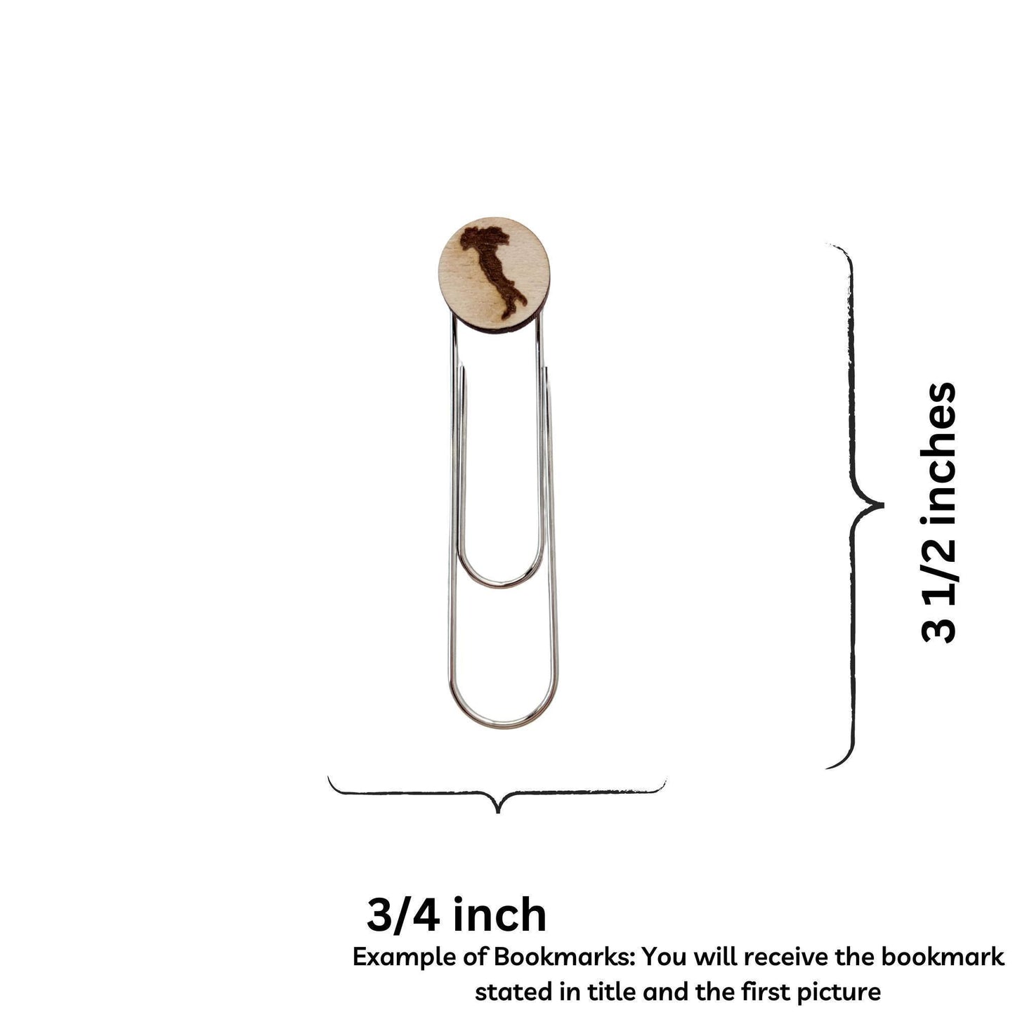 Hear Him Paperclip Bookmark