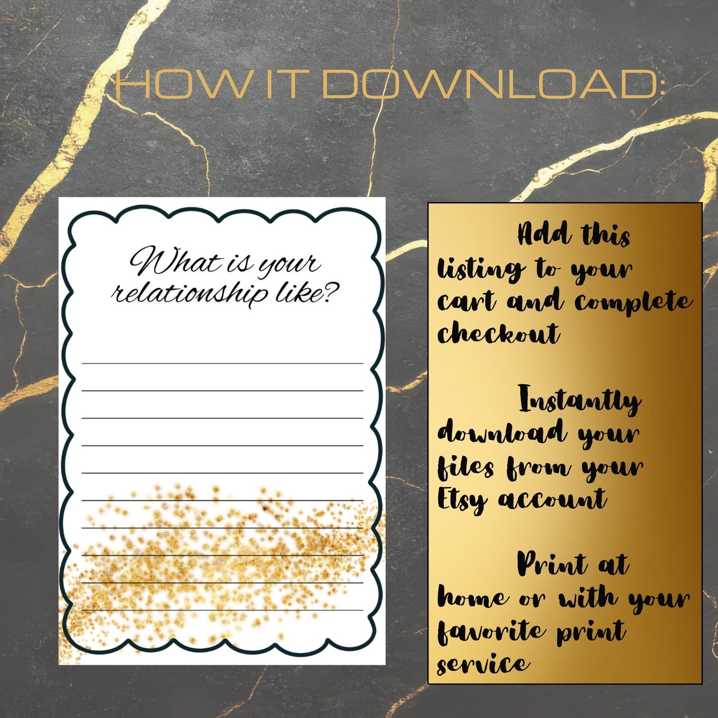 52 Date Night Printable Cards