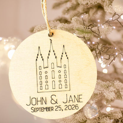 Personalized Temple Ornament