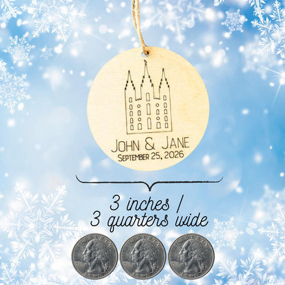 Personalized Temple Ornament
