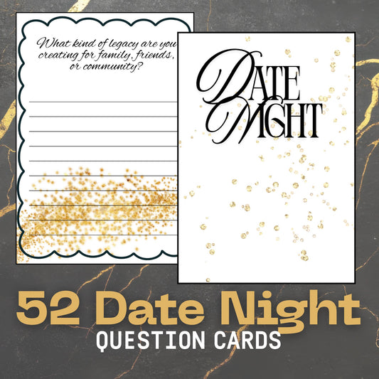 52 Date Night Printable Cards