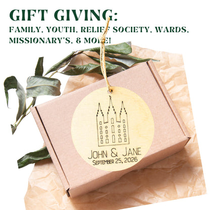 Personalized Temple Ornament