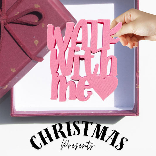 Walk With Me Keychain