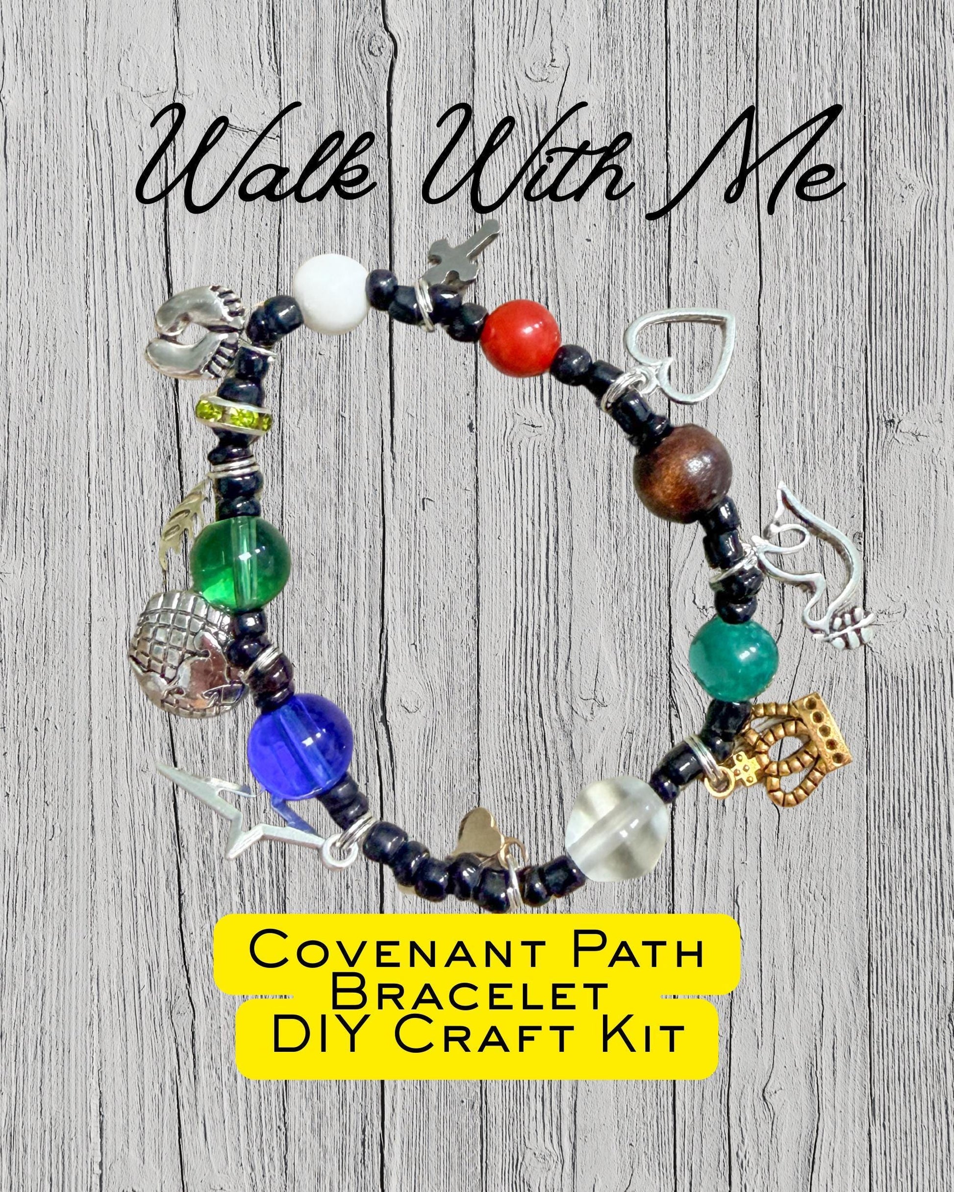 Bible Bracelet Kit Walk With Me Jewelry