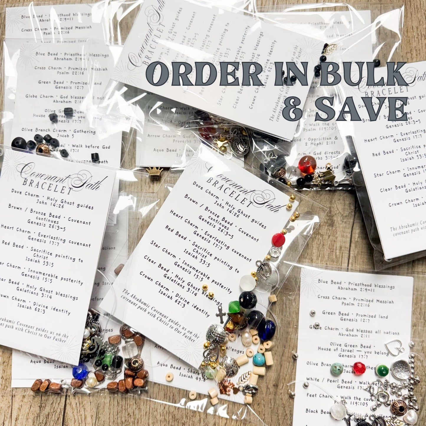 Bible Bracelet Kit Walk With Me Jewelry