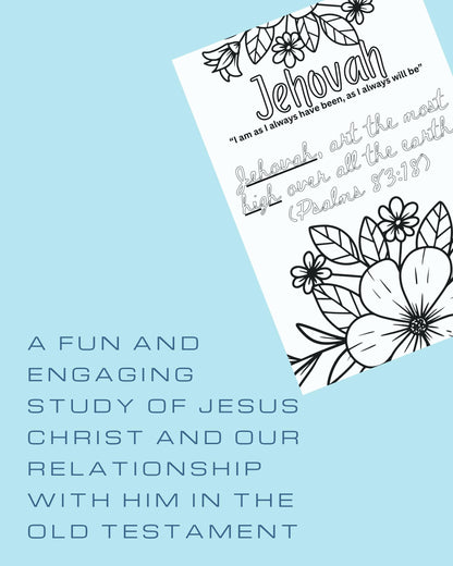 Jehovah | Psalms 83:18 Coloring Page