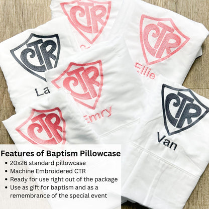LDS CTR Pillowcase Primary Boy and Girl Mormon Children Gift
