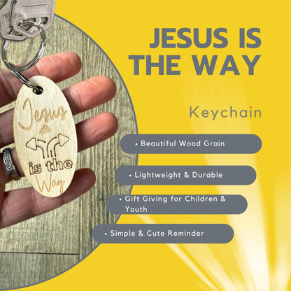 Jesus Is the Way Keychain Bulk Pack