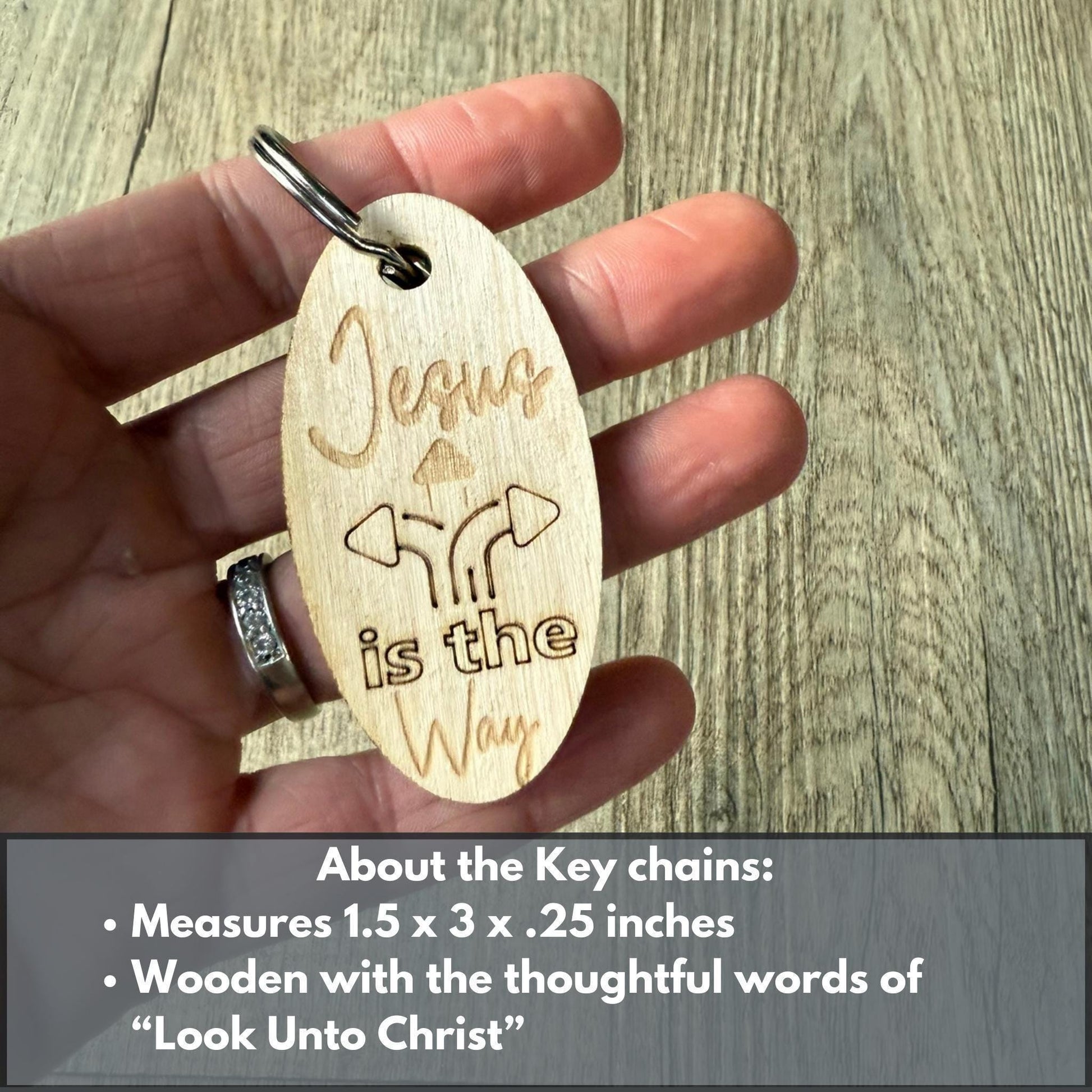 Jesus Is the Way Keychain Bulk Pack