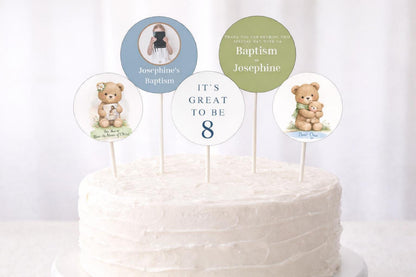 3 Bears of Baptism Party Pack