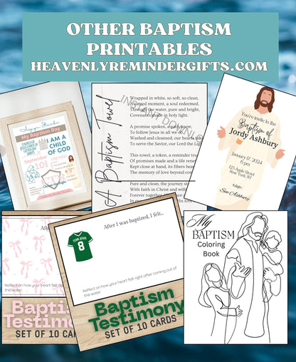 3 Bears of Baptism Party Pack
