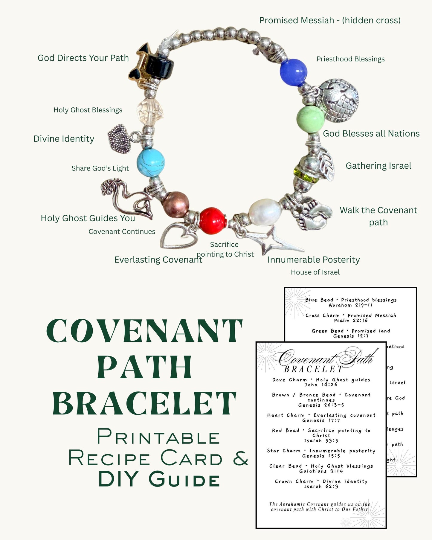 Covenant Path Bracelet Printable