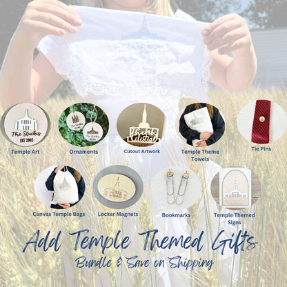 Personalized Baptism Handkerchief