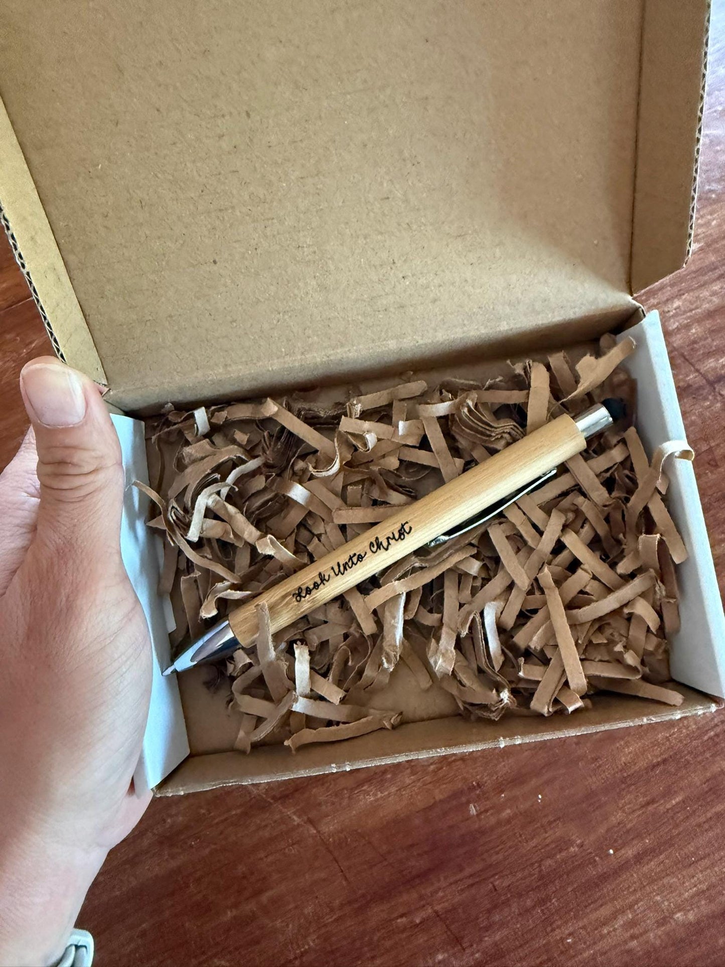 LDS Mission Gift Idea | Christian Bamboo Pen
