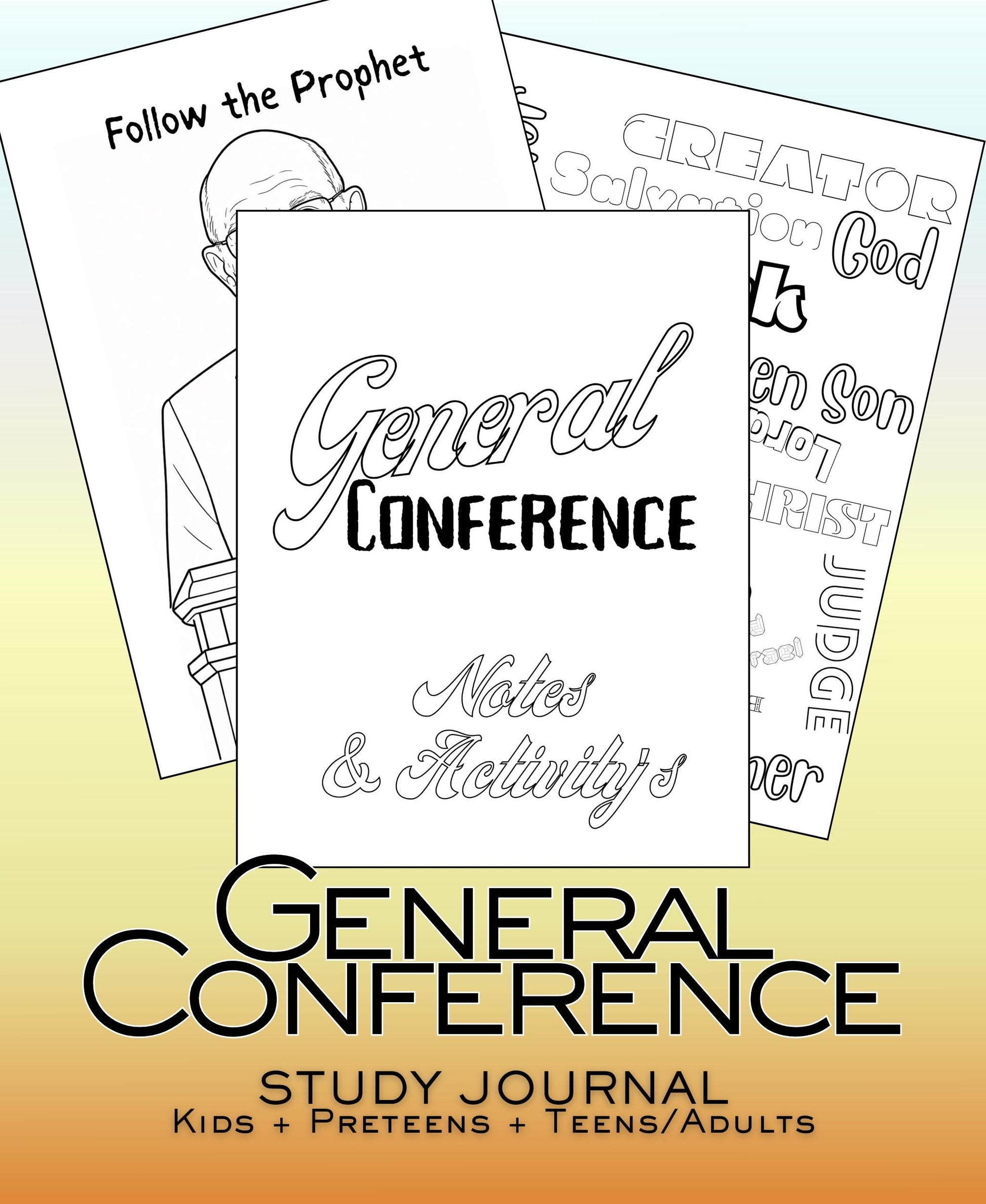 LDS General Conference Study Journal