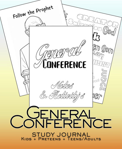 LDS General Conference Study Journal