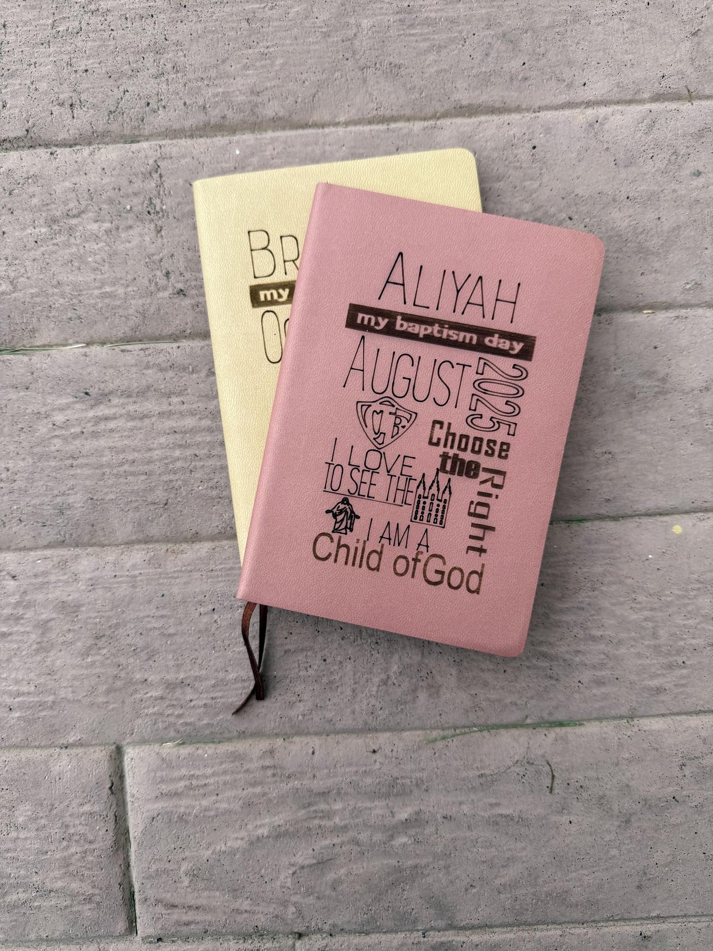LDS Quote Journal Bulk Engraved Book