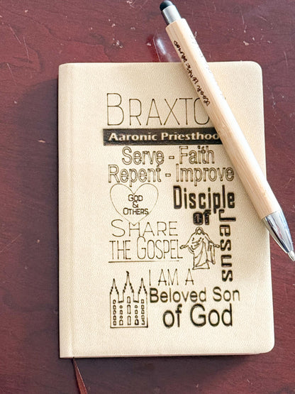 LDS Quote Journal Bulk Engraved Book
