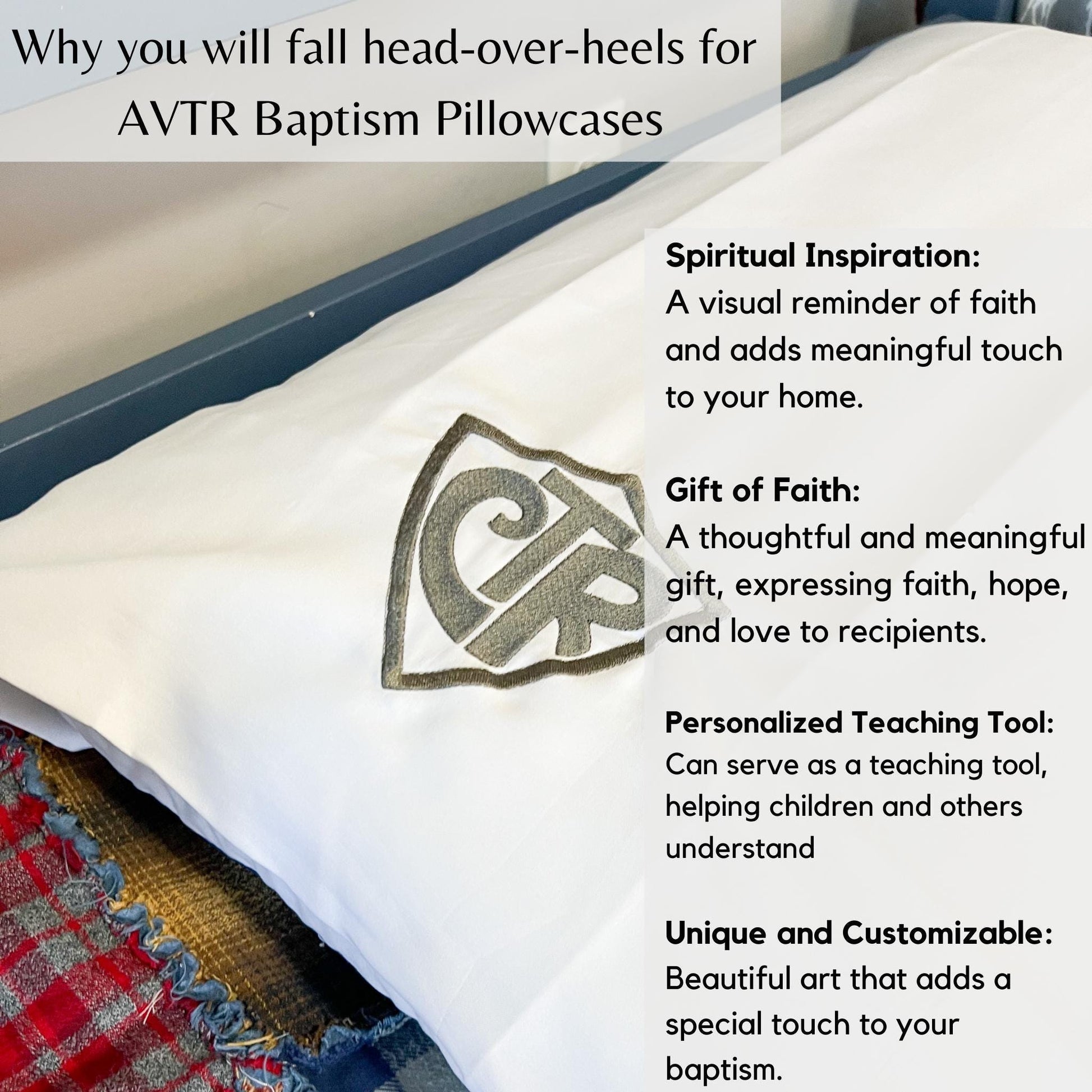 LDS CTR Pillowcase Primary Boy and Girl Mormon Children Gift