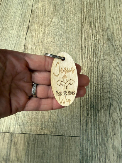 Jesus Is the Way Keychain Bulk Pack