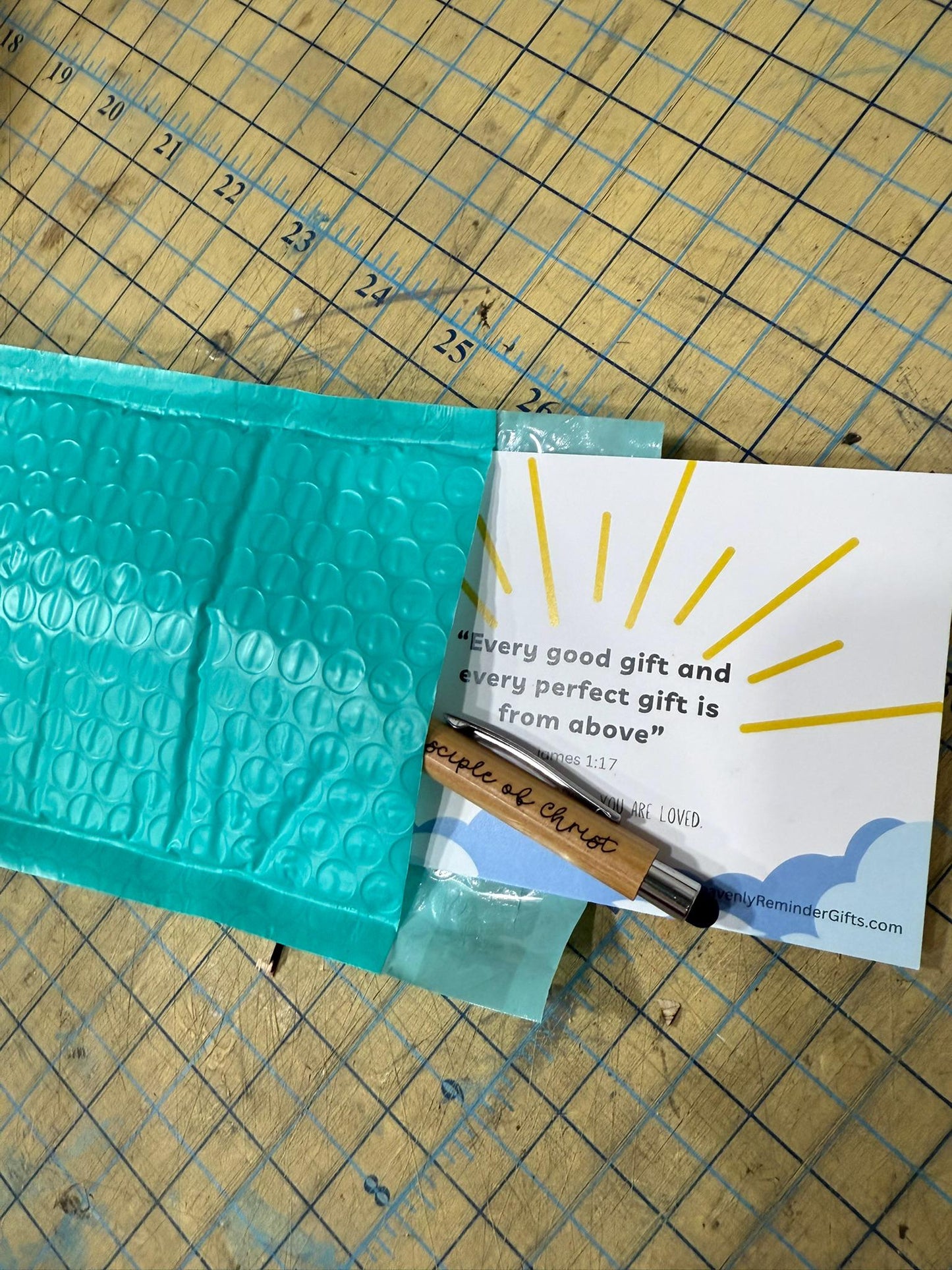 LDS Mission Gift Idea | Christian Bamboo Pen