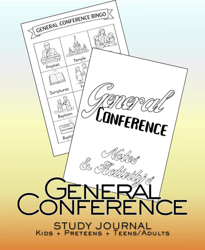LDS General Conference Study Journal