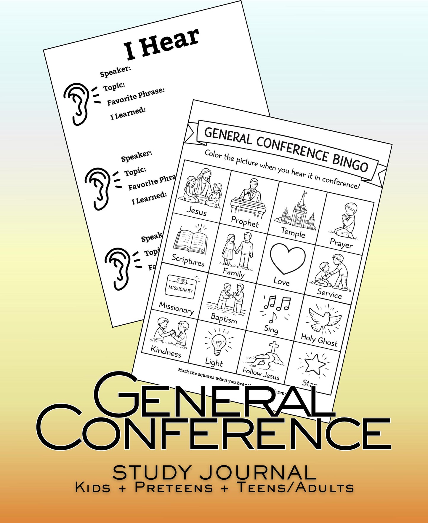 LDS General Conference Study Journal