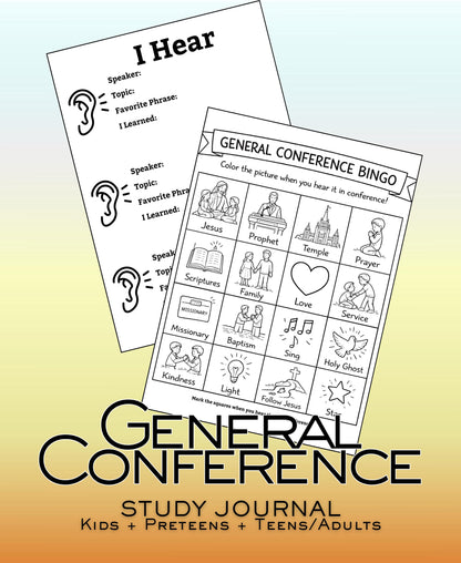 LDS General Conference Study Journal