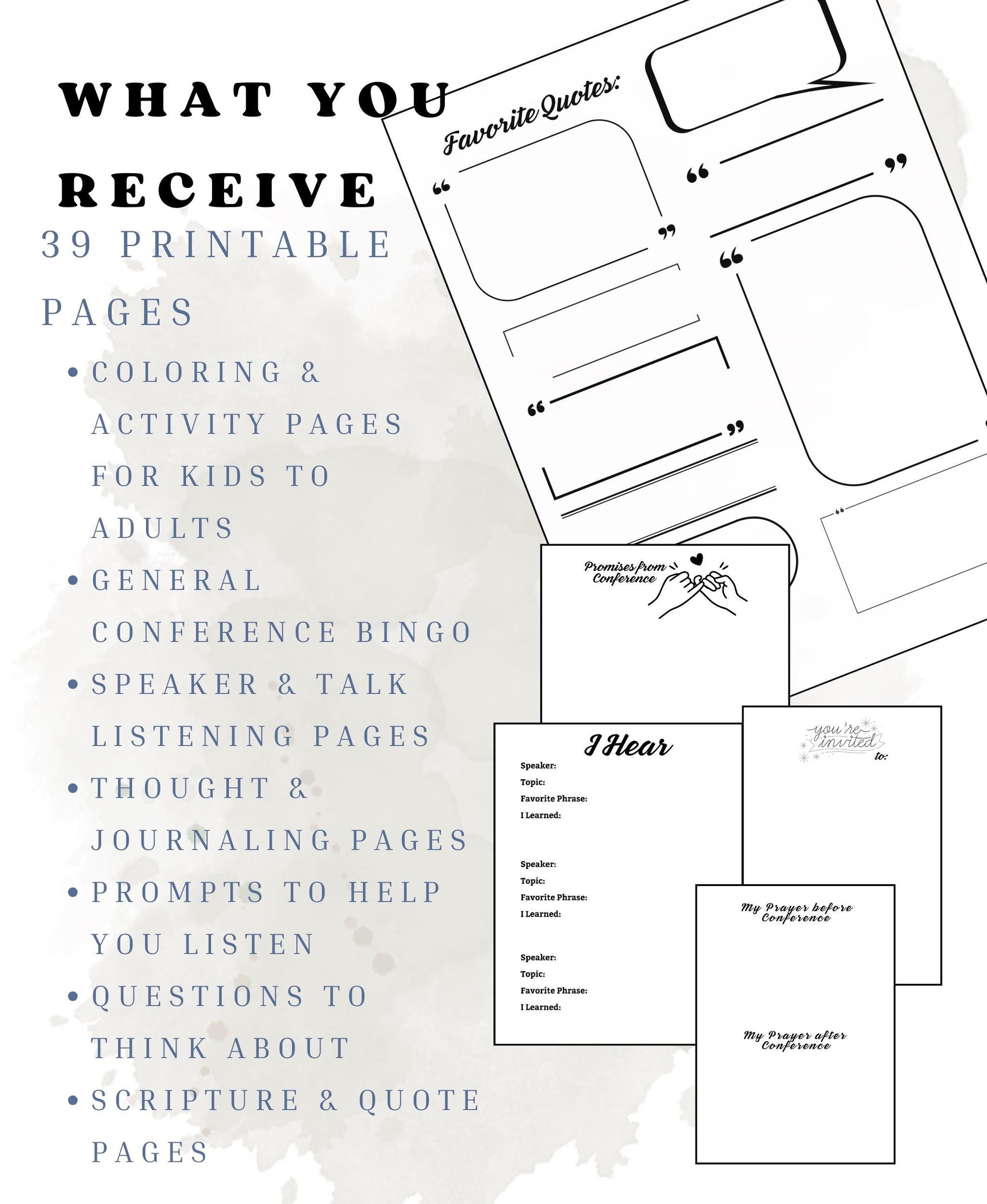 LDS General Conference Study Journal