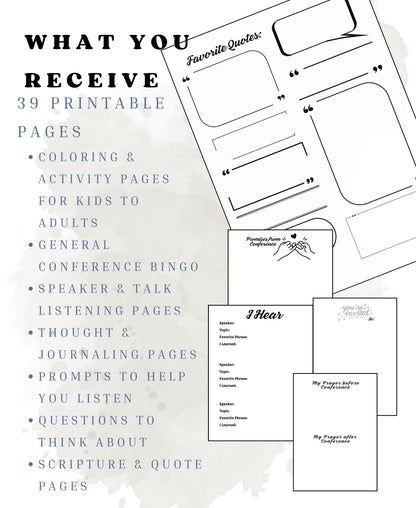 LDS General Conference Study Journal