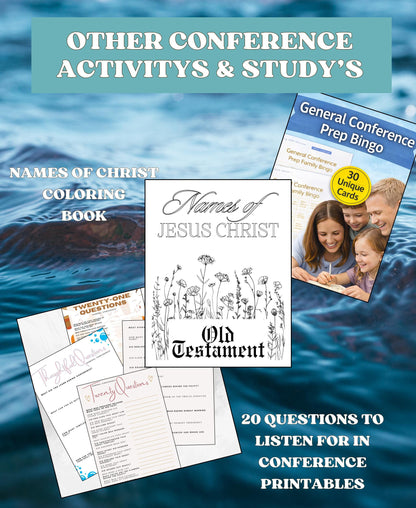 LDS General Conference Study Journal