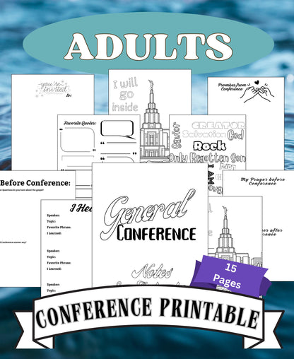 LDS General Conference Study Journal