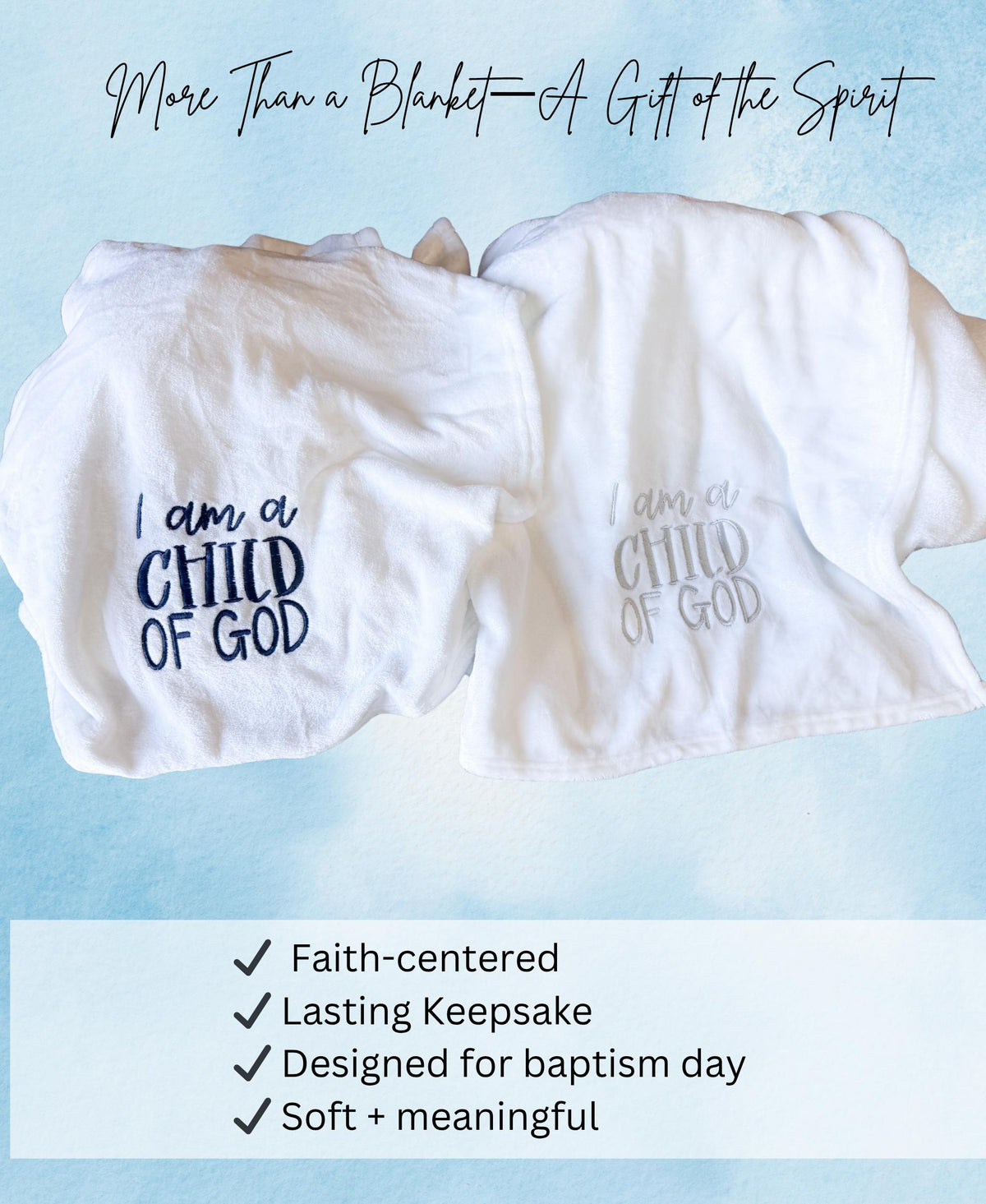 I Am a Child of God Blanket