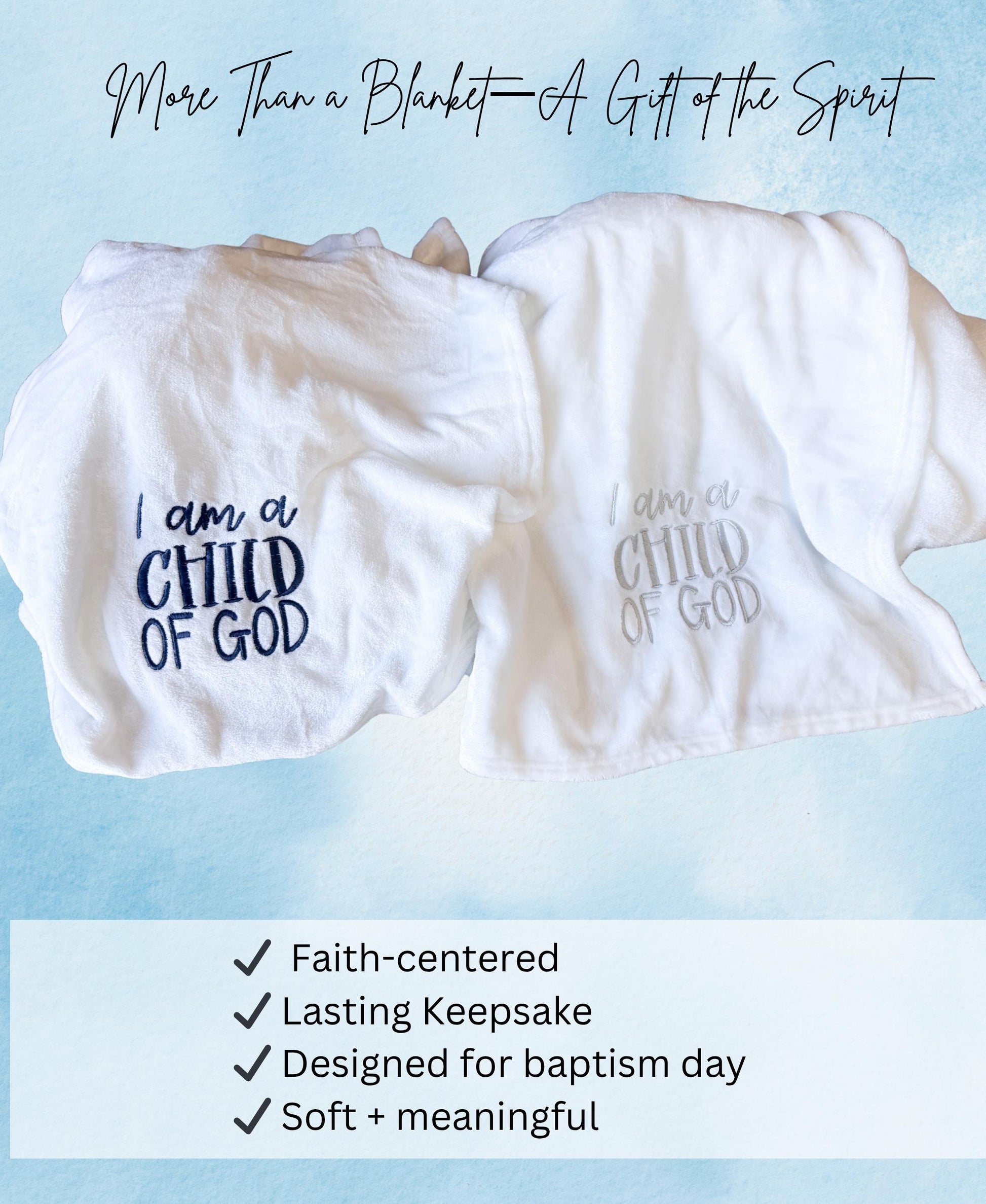 I Am a Child of God Blanket