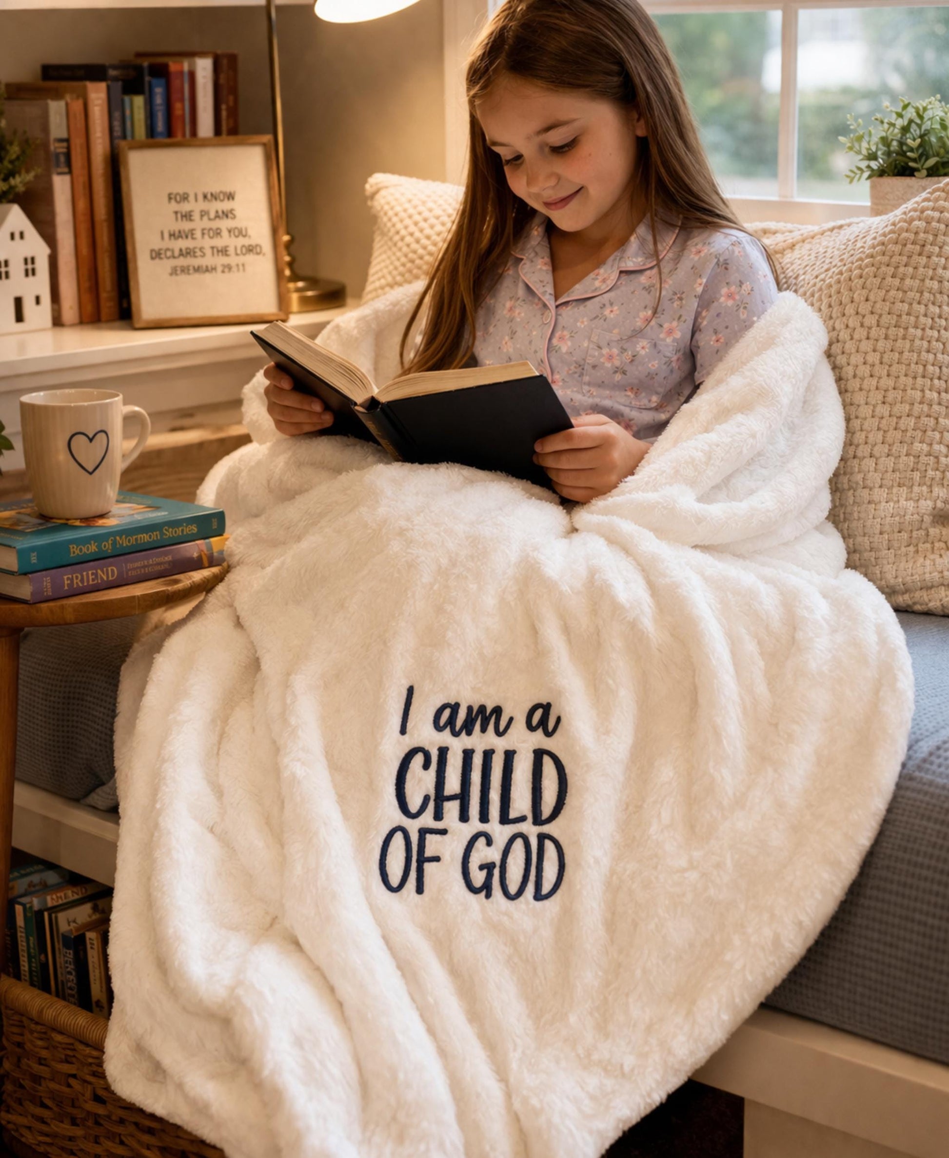 I Am a Child of God Blanket
